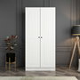 Hanah Home Armario Kale Membran White - 190